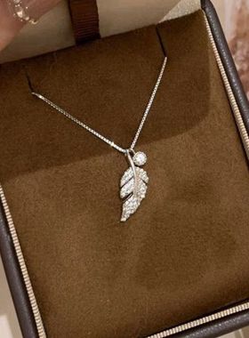 「双生四叶花」精致百搭项链女轻奢小众设计高级感锁骨链生日礼物