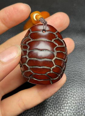 牦牛角富甲天下手把件挂件文玩手把件