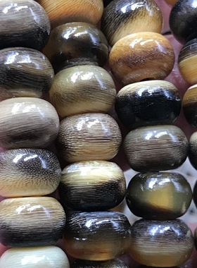 保真天然饱满鱼子纹色黑驴蹄子