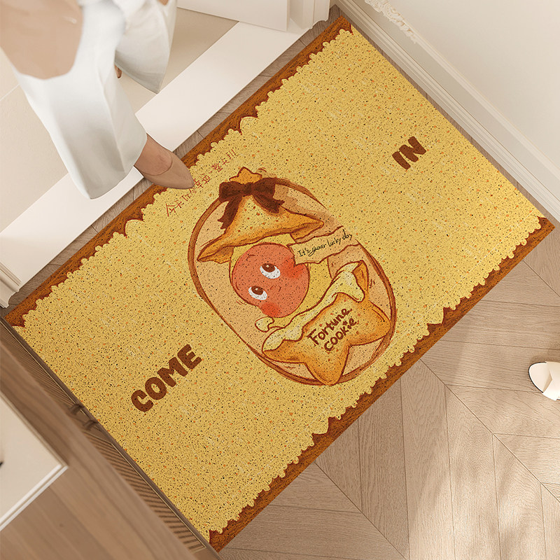卡通星星人入户门地垫玄关进门门垫防滑耐脏除尘地毯PVC家用脚垫,淘宝优惠券,粉丝福利购,淘宝优惠卷