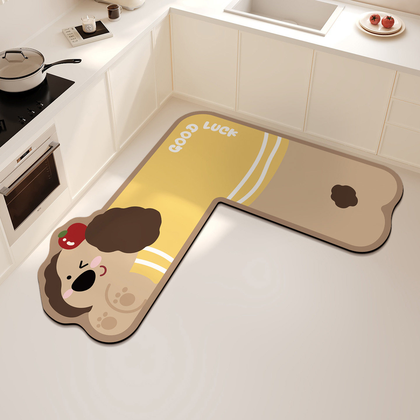 厨房专用地垫2025新款地毯垫门口垫L型吸水垫防滑吸油可擦洗耐脏,淘宝优惠券,粉丝福利购,淘宝优惠卷