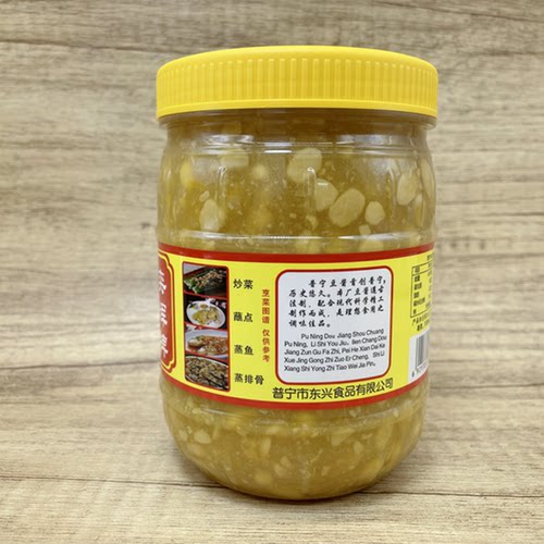 潮汕特产正宗揭阳普宁豆酱砂锅粥黄豆酱豆瓣酱800g普宁豆酱 - 图0