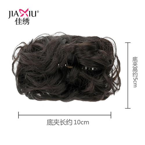 头饰假发抓夹盘发马尾发抓大号头发夹子女头花顶夹成人爪子发饰品 - 图0