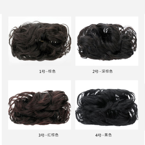 头饰假发抓夹盘发马尾发抓大号头发夹子女头花顶夹成人爪子发饰品 - 图1