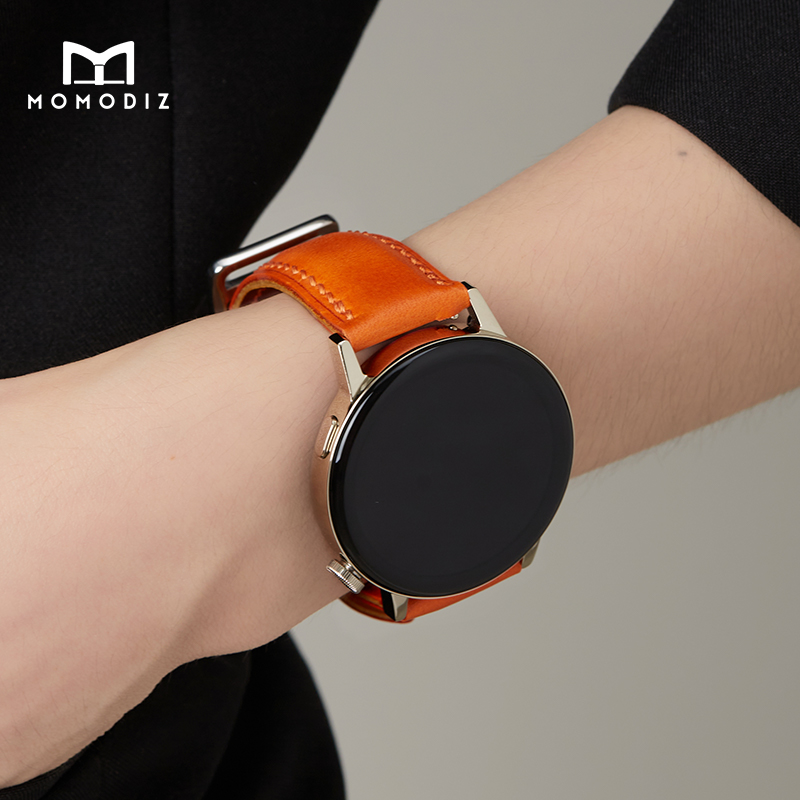 momodiz适用gt3华为手表gt2/watch3pro/2e新款植鞣男表带腕带保护手环高级荣耀Magic运动智能配件-图0