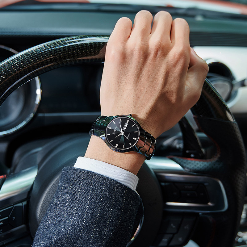 正品瑞士手表男士全自动机械男表 绿茵日晷国产腕表