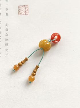 手编绳流苏吊坠diy饰品配饰