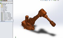 ABB IRB 2600 Robot 3D Drawing Solidworks Design