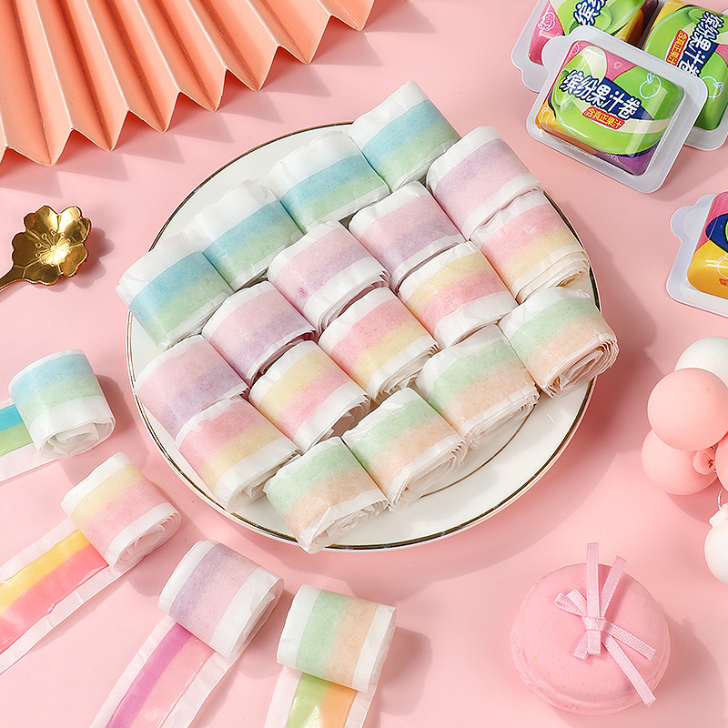 儿童糖果水果零食万圣节网红爆款卷皮糖卷糖缤纷果汁卷软糖果c卷,淘宝优惠券,粉丝福利购,淘宝优惠卷