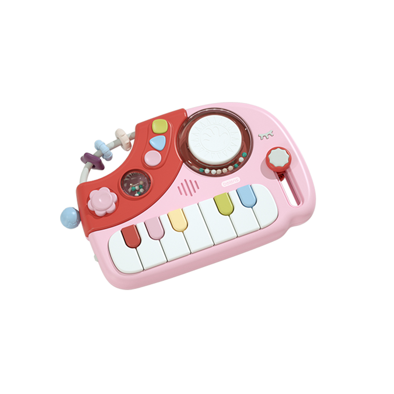 贝恩施儿童小象电子琴音乐启蒙钢琴玩具宝宝乐器可弹奏女孩手指琴