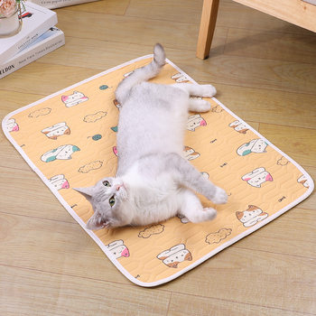 Pet Summer Cooling Latex Mat Dog Mat cat ນອນ mat ຫມາເຮືອນ Ice Silk Cooling Mat Ice Mat ອຸປະກອນສັດລ້ຽງ