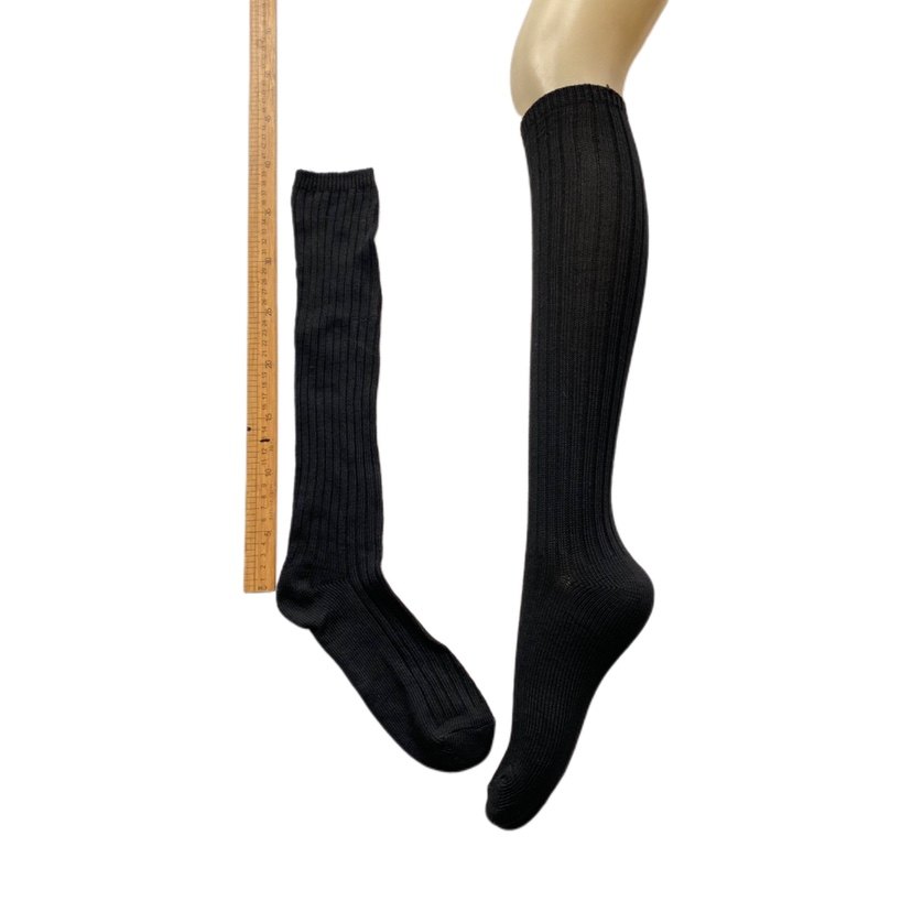 日单 韩版竖条纹款柔软舒适透气大线不勒腿及膝长筒堆堆袜,淘宝优惠券,粉丝福利购,淘宝优惠卷