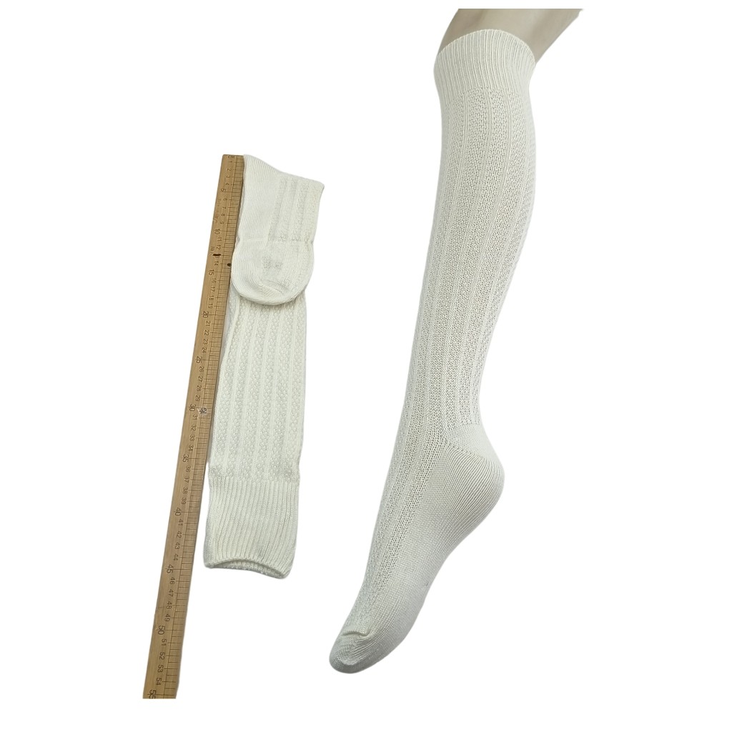 日单 韩版竖条纹款柔软舒适透气大线不勒腿及膝长筒堆堆袜,淘宝优惠券,粉丝福利购,淘宝优惠卷