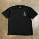 Overseas orders are tail goods ~ Withdrawal of foreign trade niche designs heavy pure cotton short-sleeved T-shirts men and women's tops ins trend
