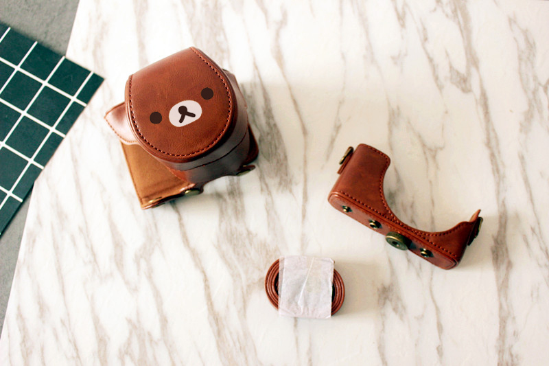 佳能M3相机包M10 100D皮套M6索尼A6000 A