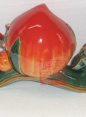 如意陶瓷石湾公仔福寿工艺品