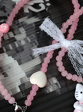 RTZHANG可爱卡通KT猫颈链项链女