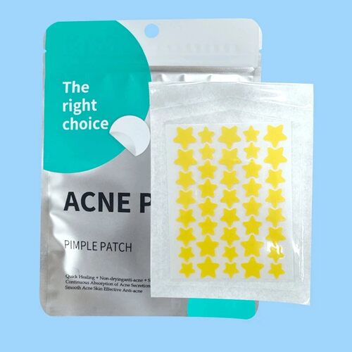 ACNE星星痘痘贴正版水胶体吸液净痘贴彩色五角星祛痘贴闪粉痘痘贴 - 图2