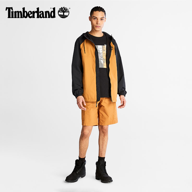 Timberland添柏岚官方男装冲锋衣新款户外防水防风夹克外套|A6QK9 - 图0