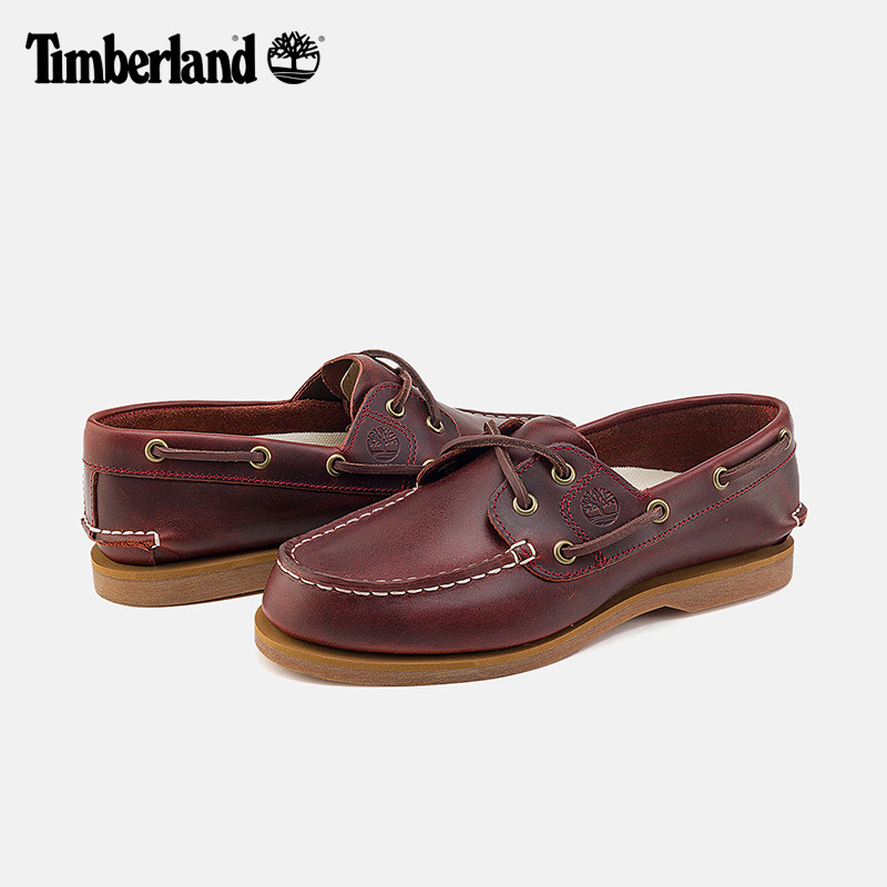 Timberland添柏岚官方女鞋船鞋乐福鞋一脚蹬皮革轻便偏小|A2Q9X,淘宝优惠券,粉丝福利购,淘宝优惠卷