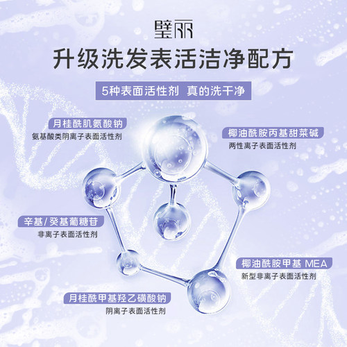 美国Belli璧丽洗发水洗头去屑备孕妇女沐浴露洗护专用三件套装 - 图0