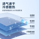 Cold-feeling quick-drying sweat-absorbent portable sports towel
