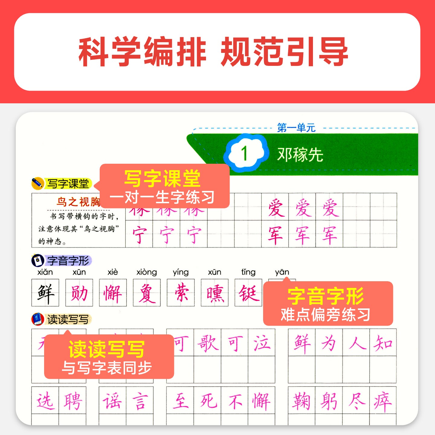2026田英章楷书字帖七八年级上下册写字课课练语文练字帖人教版初中生初一初二课本同步生字词正楷临摹硬笔钢笔考试体书法规范字帖