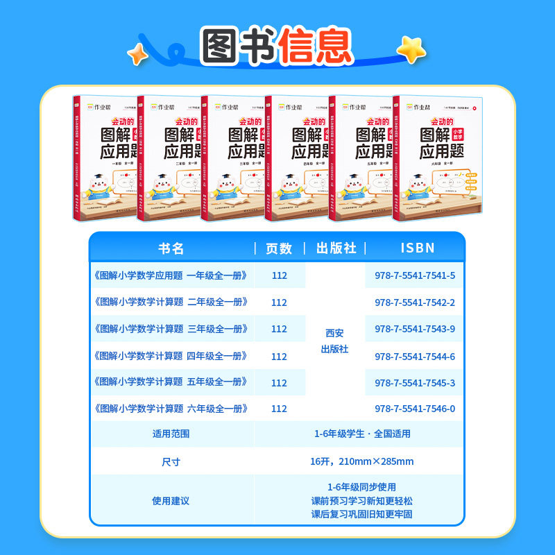 2025新版作业帮图解应用题小学数学一二三四五六年级数学应用题解题思路图解全一册大通关思维训练举一反三强化训练书秘籍解题思路