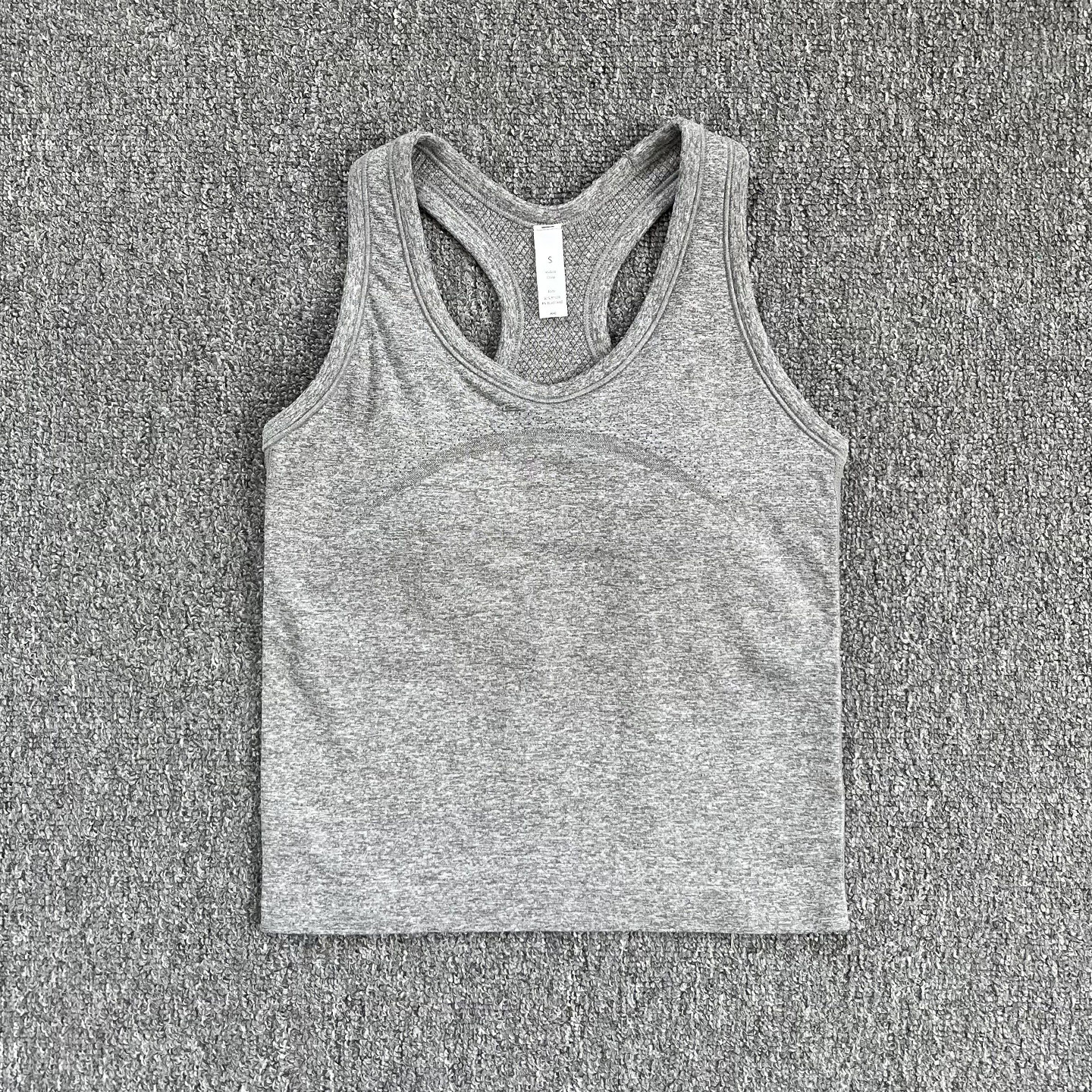 一体式运动背心带胸垫修身内搭工字型外穿女显瘦短款吊带无袖上衣,淘宝优惠券,粉丝福利购,淘宝优惠卷