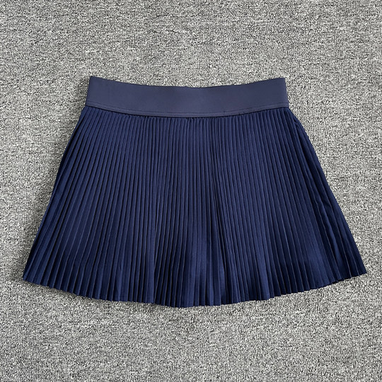 Lulu's same style Varsity pleated accordion skirt sports tennis skirt quick-drying anti-exposure fitness badminton skirt