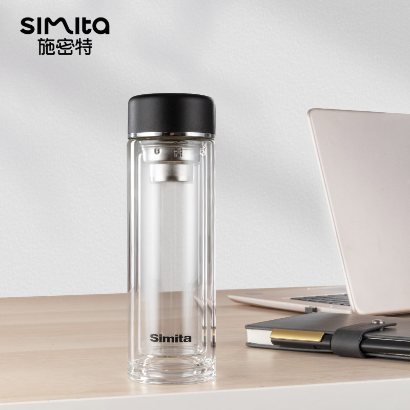 Simita双层玻璃杯家用