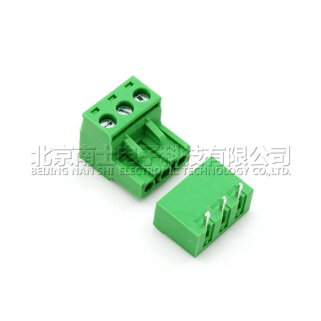 日精2ERJVC 5.08MM插拔式接线端子KF2EDG直针弯针2/3/4/5/6/7-16P_虎窝淘