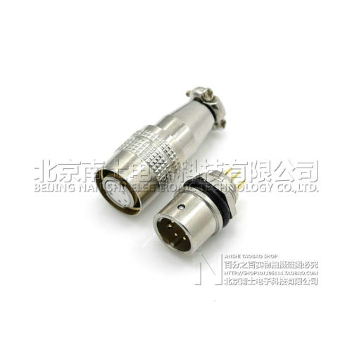 航空插头插座XS9JK-2-3-4-5-6芯P/Y快速推拉自锁MINSOO小型连接器 - 图3