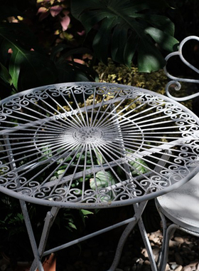 森得源花园庭院下午茶铁艺