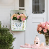 European retro wrought iron mailbox garden wall hanging decoration