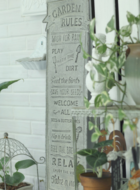 森得源复古铁艺装饰挂饰餐厅摆件