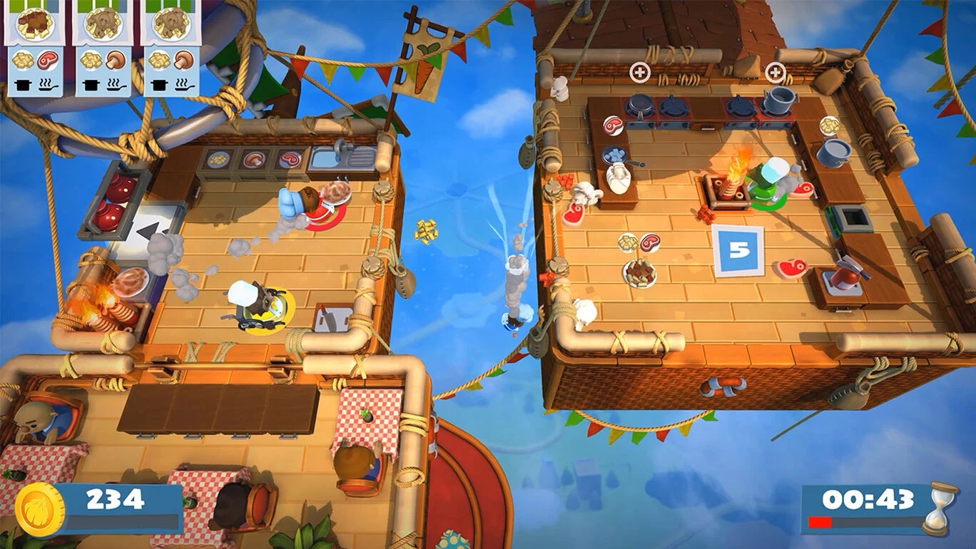 Switch游戏NS煮糊了2分手厨房2 overcooked2数字版兑换下载码-图1