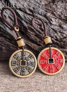 八卦雷阵花钱仿古八卦铜钱山鬼钱