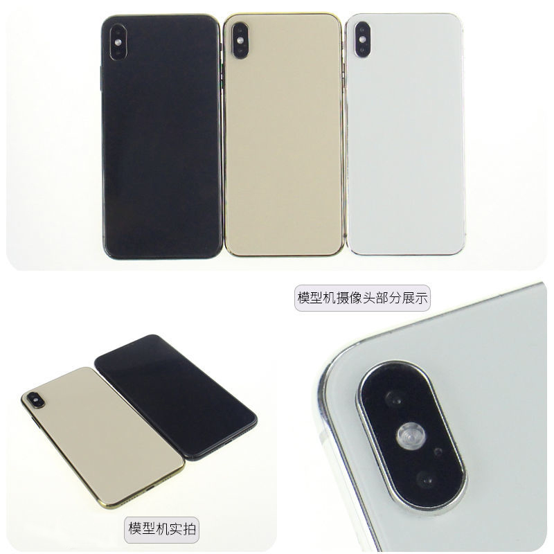 U&Q适用于苹果iPhone8 X手机模型机XS max XR 6S 7plus 8plus仿真可亮屏机模道具玻璃屏幕 - 图2