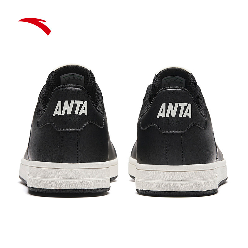 安踏板鞋男鞋冬季新款防水黑色运动鞋低帮平底轻便正品潮流小白鞋,淘宝优惠券,粉丝福利购,淘宝优惠卷