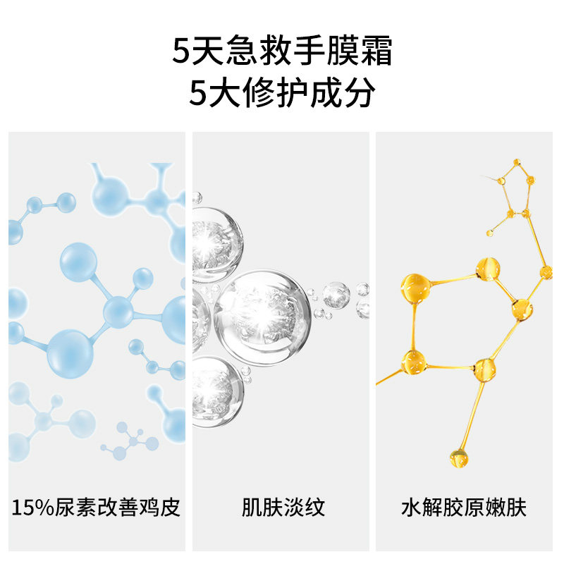 国货滋润保湿护手霜便携推荐尿素霜 百千浪护手霜