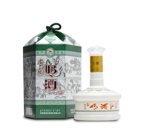 6瓶正宗奶酒套马人家蒙古包内蒙草原礼盒瓷瓶奶酒48度500ml每瓶 - 图1