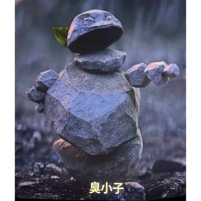 石矶娘娘磁吸冰箱贴手办3d打印分体摆件哪吒2周边小石头玩具模型