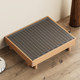 Solid wood pull-out sofa bed small apartment push-out multi-function dual-purpose sofa bed single person tatami folding telescopic bed