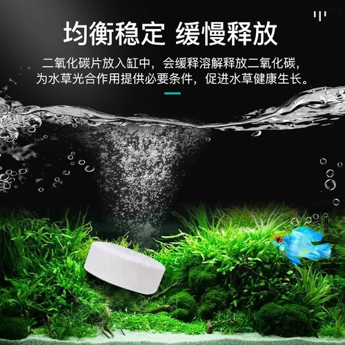 Таблетки газа углекислого газа специальная травяная водопроводная трава.