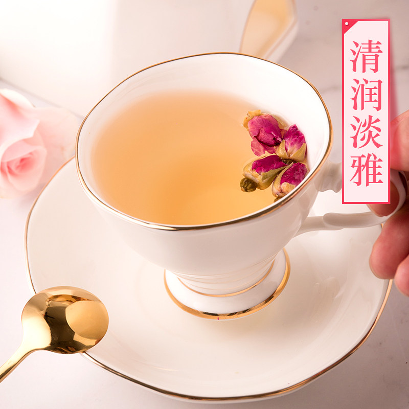 虎标玫瑰花茶75g泡水包装花草茶 虎标行食品代用/花草茶