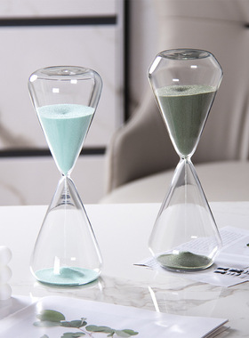 高硼硅玻璃沙漏计时器摆件