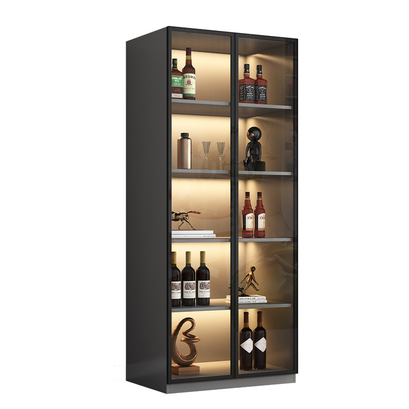 酒柜展示柜家用玻璃酒柜客厅靠墙储物柜定制轻奢置物柜实木餐边柜,淘宝优惠券,粉丝福利购,淘宝优惠卷
