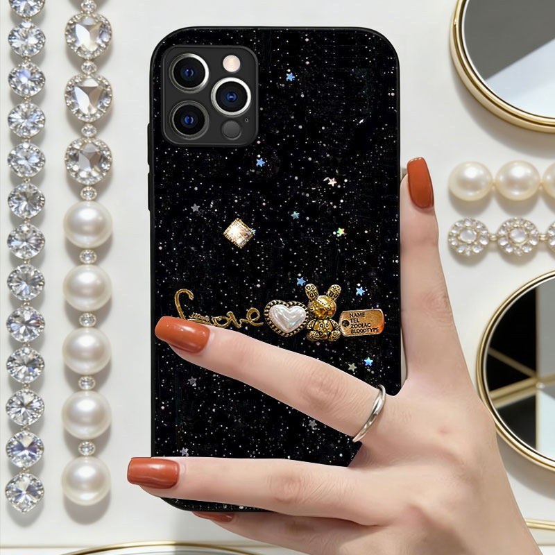 马年新款细闪亮片适用苹果iPhone14ProMax手机壳/2026年5S本命年16E春节XR外壳SE(第二代)过年8高级感8喜庆,淘宝优惠券,粉丝福利购,淘宝优惠卷