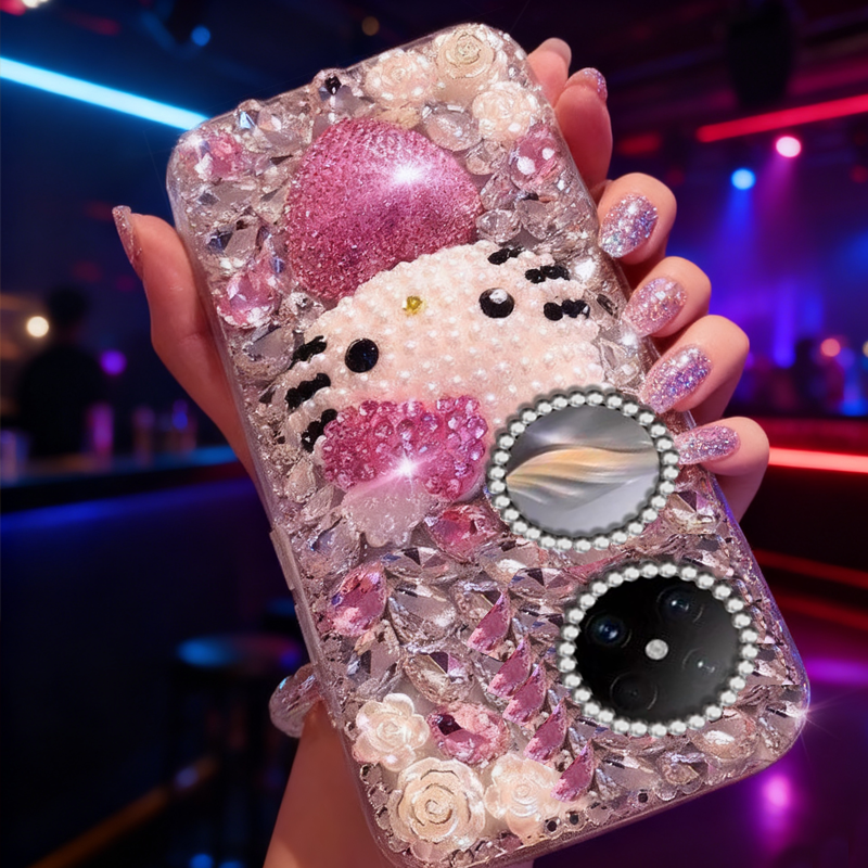 高级满钻奢华折叠适用华为Pocket2手机壳新品Vs2网红X2水钻X5/2026年P50Pocket镶钻X3新款V2至臻版高端VS3 - 图3